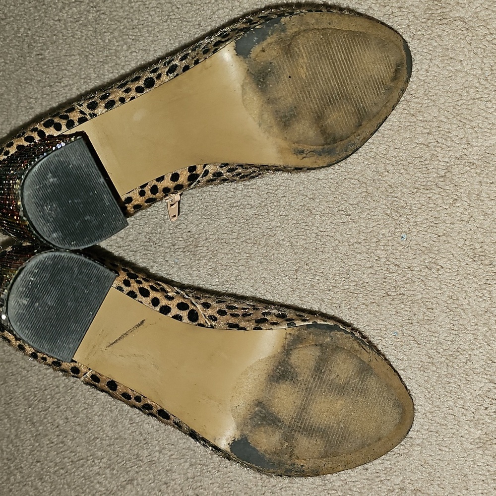 Almost New Betsey Johnson Platform Booties - Picture 5 of 5